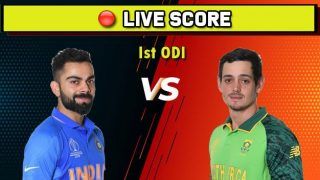 Live Cricket Score, India vs South Africa, IND vs SA, 1st ODI, HPCA Stadium Dharamsala: Wounded India Seek Fresh Start Against Spirited South Africa